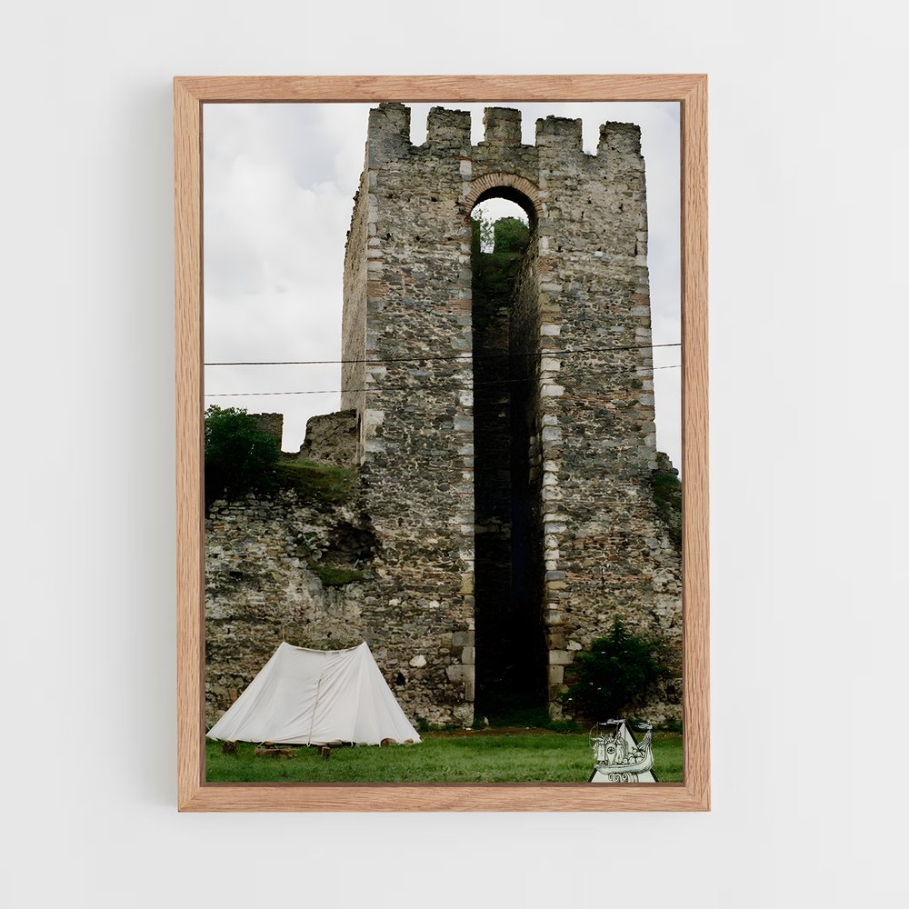 Poster Le Château de Pierre – affiche Buhurt (vue 4)